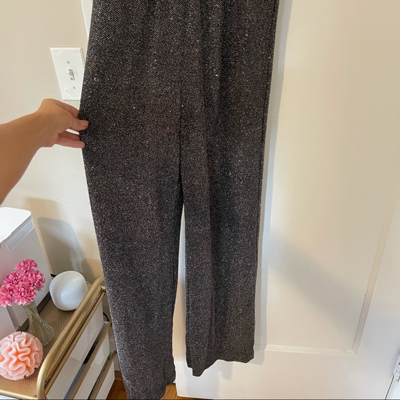 WAYF Black glitter jumpsuit, size S - Picture 7 of 10